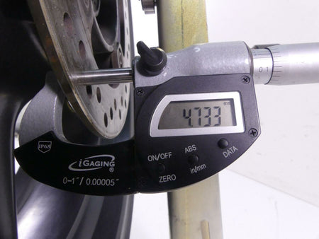 2009 Triumph Street Triple 675R Straight Rear 5 Spoke Wheel Rim 17x5.5 T2010842 {{ shop.shopifyCountryName }} - Mototech271