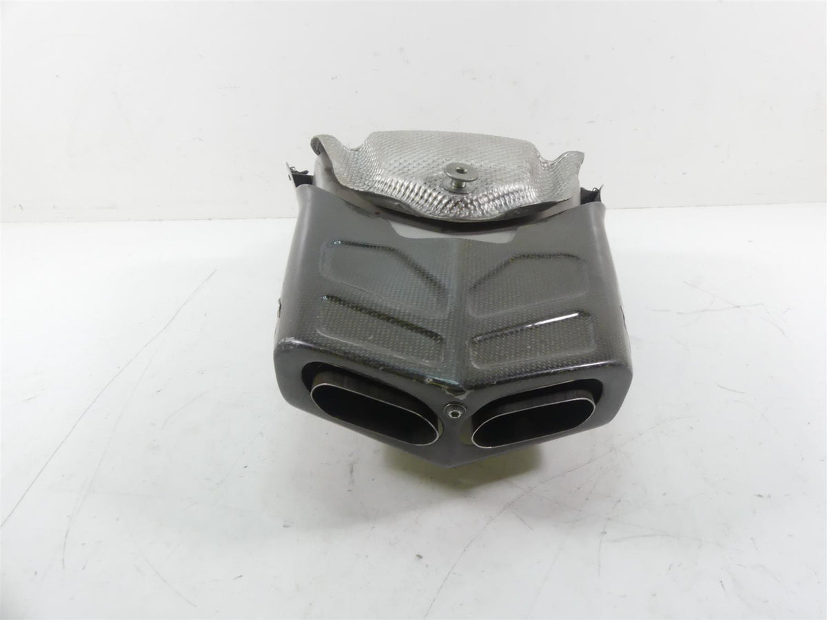 2006 Ducati 999 Biposto Termignoni Exhaust Muffler + Carbon Cover 979000163A {{ shop.shopifyCountryName }} - Mototech271