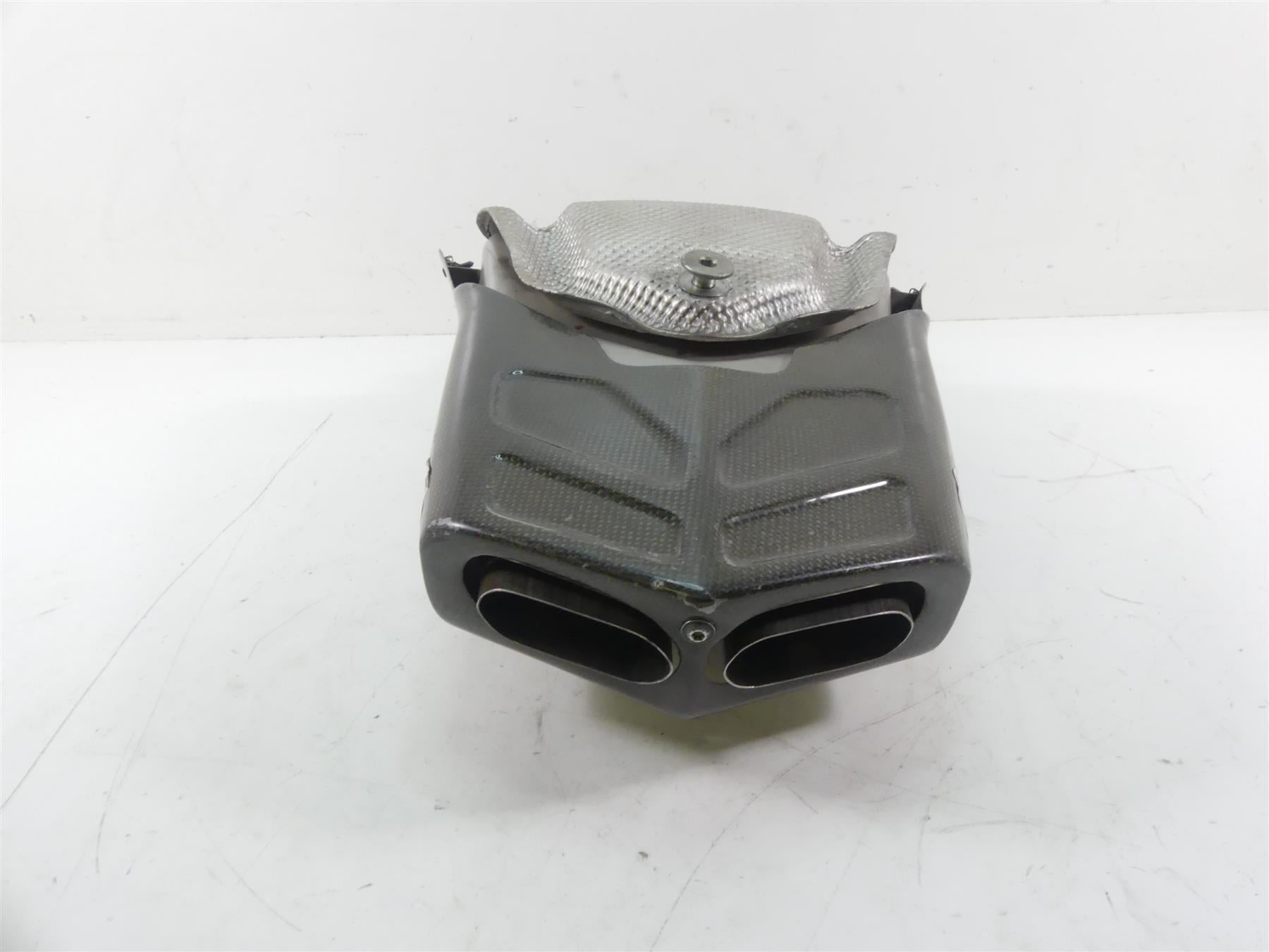 2006 Ducati 999 Biposto Termignoni Exhaust Muffler + Carbon Cover 979000163A {{ shop.shopifyCountryName }} - Mototech271