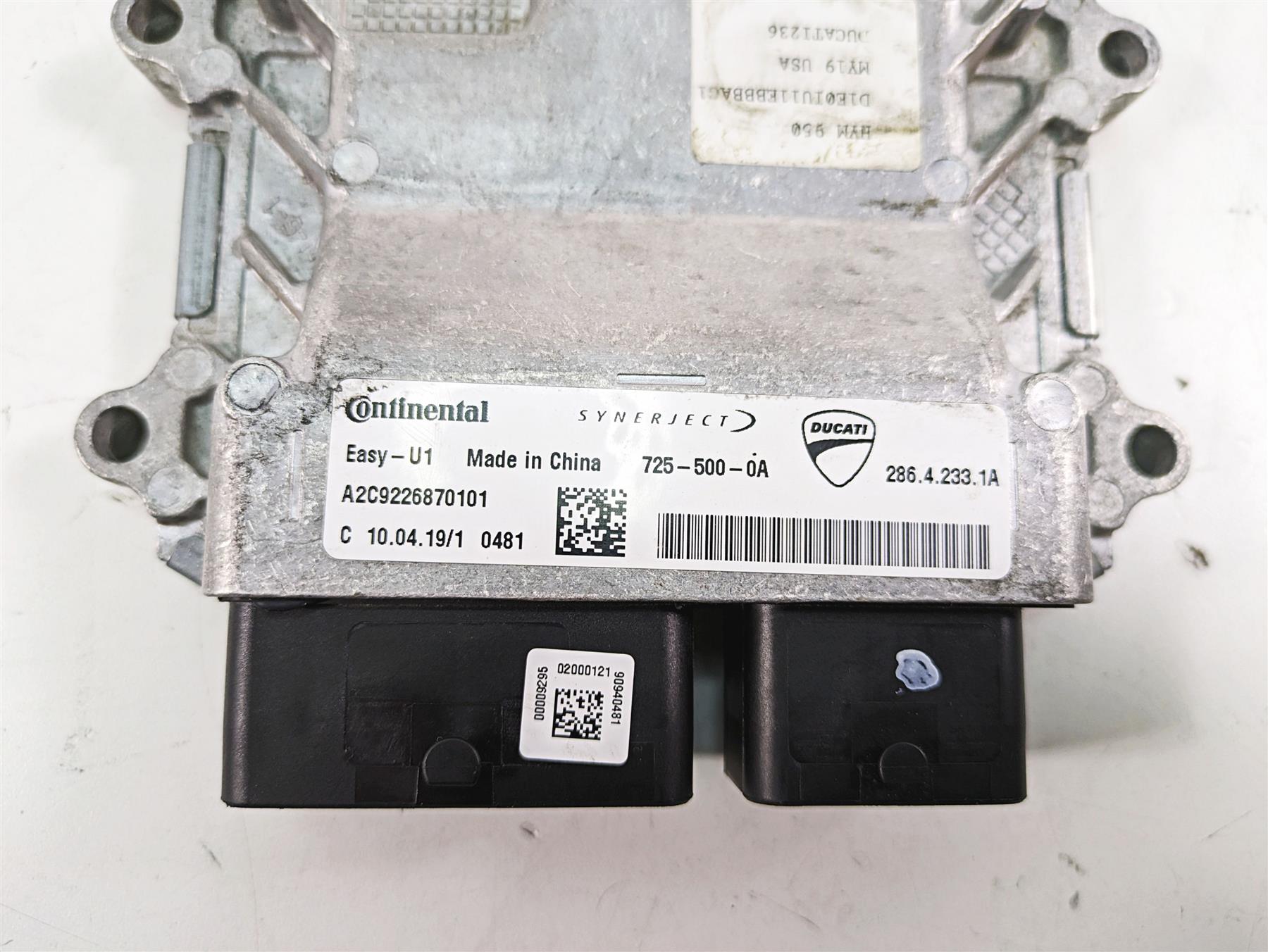 2020 Ducati Hypermotard 950 SP Cdi Ecu Ecm Engine Control Module 28642331A {{ shop.shopifyCountryName }} - Mototech271