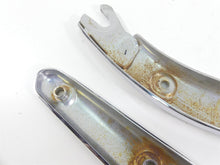 Load image into Gallery viewer, 2002 Triumph Bonneville America Rear Fender Chrome Struts Braces Set T2305620 | Mototech271
