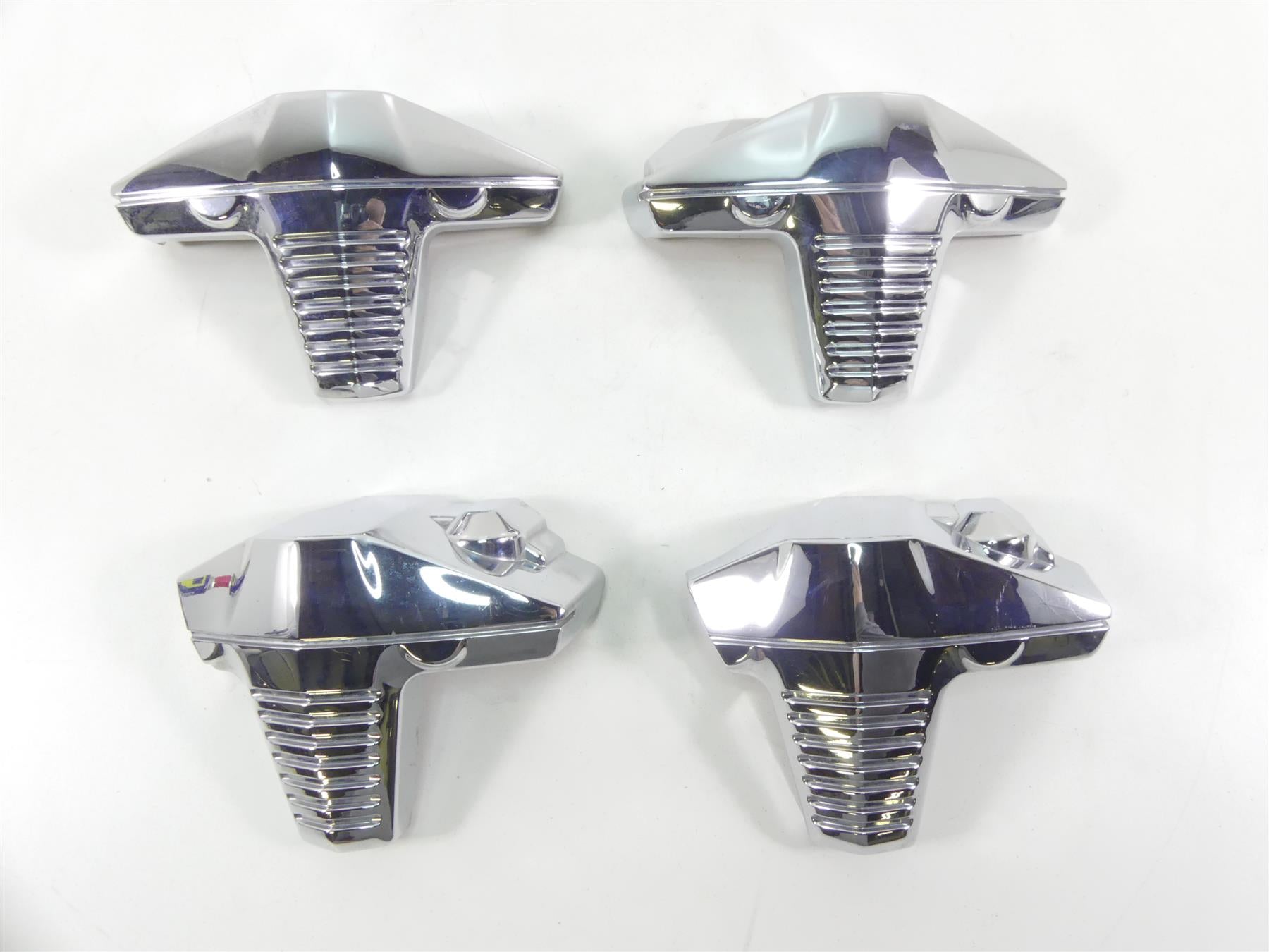 2007 Suzuki M109R VZR1800 Boulevard Spark Plug Head Chrome Covers 11175-48G10 {{ shop.shopifyCountryName }} - Mototech271
