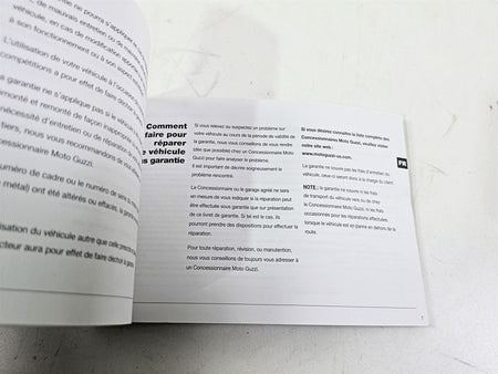 2016 Moto Guzzi Stelvio 1200 8V NTX Owners Manual Booklet GU00979748 B043198 {{ shop.shopifyCountryName }} - Mototech271