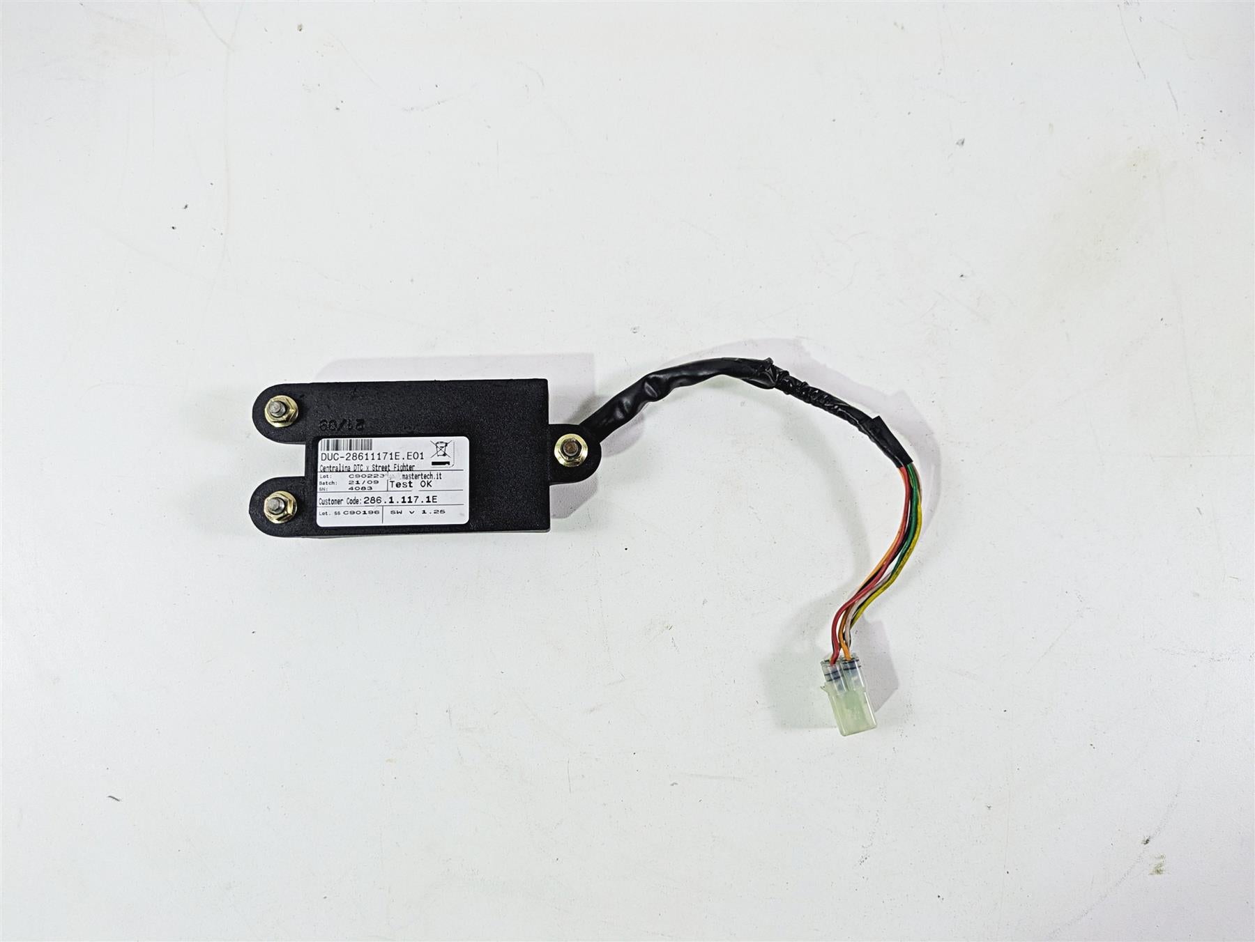 2010 Ducati Streetfighter 1098 S Traction Control Module Dtc 28611171E {{ shop.shopifyCountryName }} - Mototech271