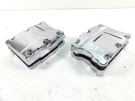 2002 Harley Touring FLHTC Electra Glide Rocker Box Chrome Valve Cover 17543-99 {{ shop.shopifyCountryName }} - Mototech271