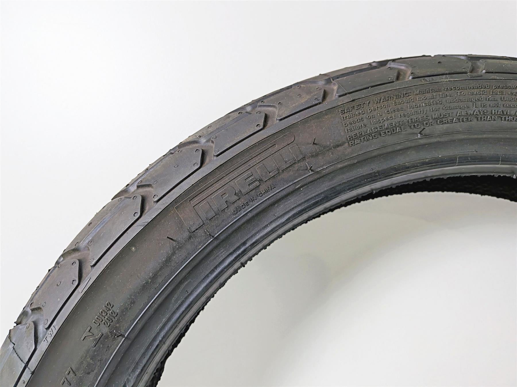 Used Front Rear Motorcycle Tire Set Pirelli Mt60 Rs 2504100-Mototech271