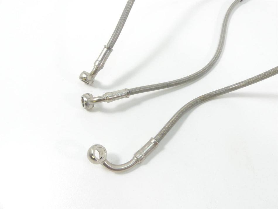 2013 Triumph Street Triple 675R Abs Front Brake Line Hose Set T2022704 {{ shop.shopifyCountryName }} - Mototech271