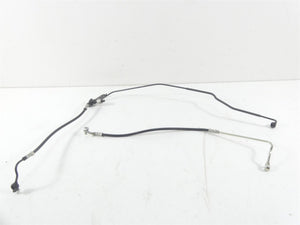 2010 Harley Touring FLHX Street Glide Rear Abs Brake Line Set 40611-09 40610-09