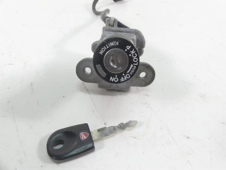 2011 Ducati Hypermotard 1100 SP Speedometer Ignition Switch Key 14K 40610773B {{ shop.shopifyCountryName }} - Mototech271