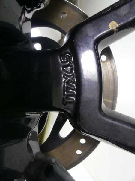 2017 Harley FXDLS Dyna Low Rider Straight Rear Wheel Rim 17x4.5 - Black 40900289 {{ shop.shopifyCountryName }} - Mototech271