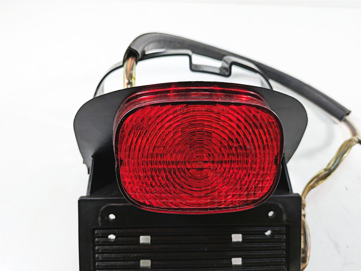 2009 Harley FXDF Dyna Fat Bob Taillight Tail Light & Plate Holder Read 60250-08A {{ shop.shopifyCountryName }} - Mototech271