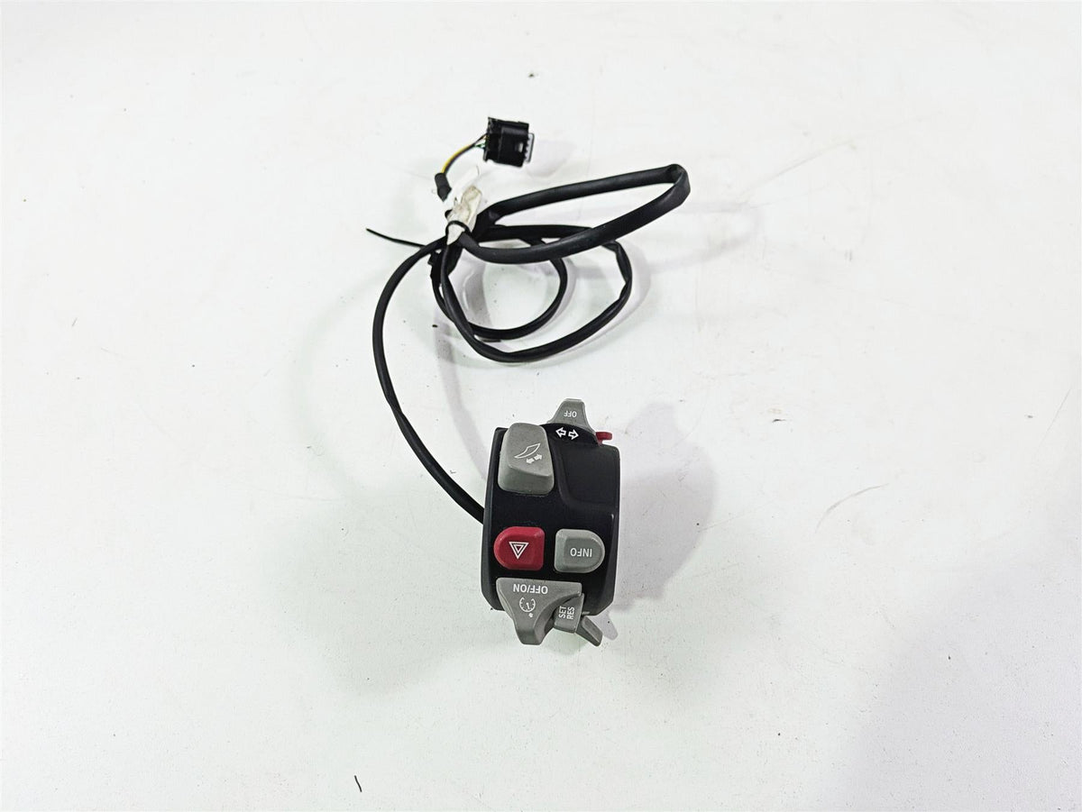2010 BMW R1200RT K26 Left Windshield Blinker Cruise Control Switch 61318546203 {{ shop.shopifyCountryName }} - Mototech271