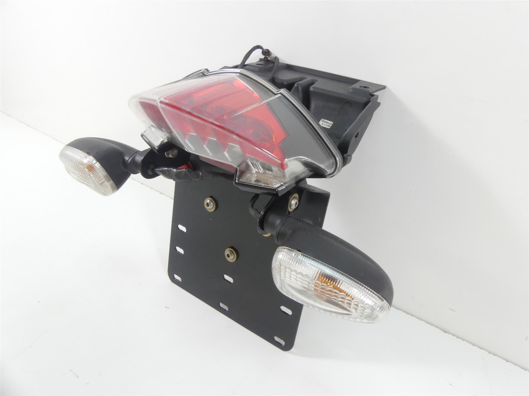 2009 BMW R1200GS K25 LED Taillight Rear Lamp + Blinker Plate Holder 63217714556 {{ shop.shopifyCountryName }} - Mototech271