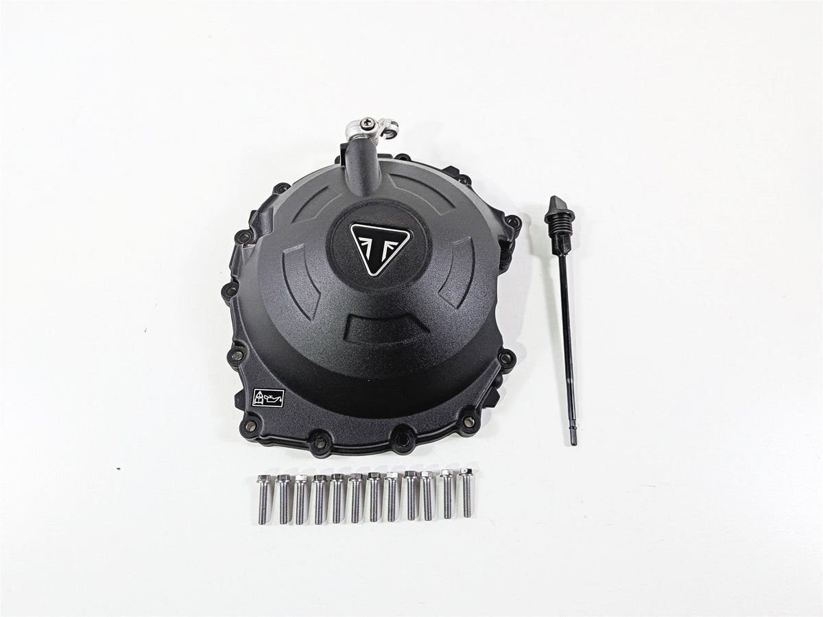 2019 Triumph Speed Triple RS 1050 Engine Side Clutch Cover T1261710 {{ shop.shopifyCountryName }} - Mototech271