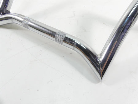 2003 Honda VTX1800R Aftermarket Handlebar Handle Z-Bar Chrome Steering {{ shop.shopifyCountryName }} - Mototech271