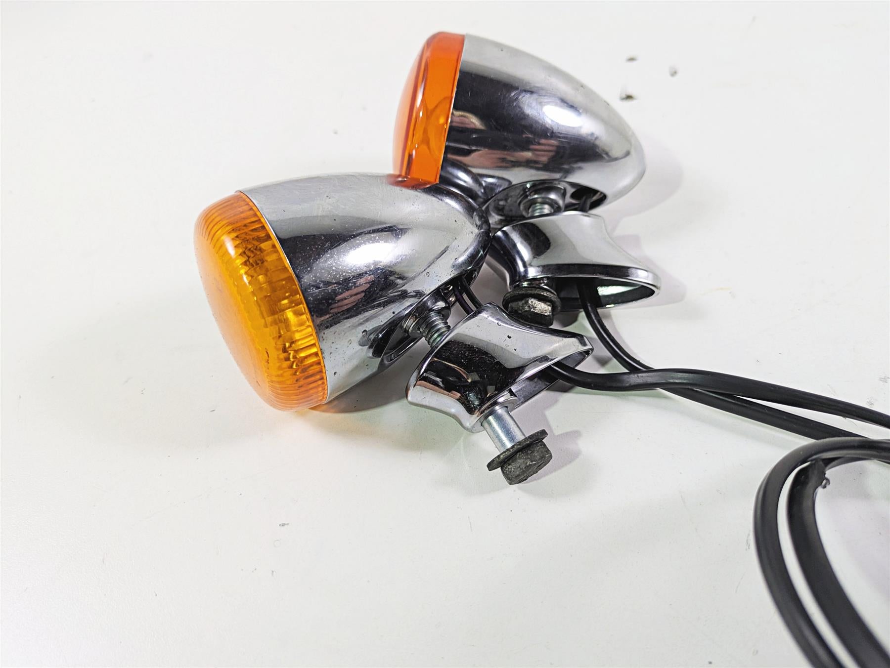 2014 Harley FXDF Dyna Fat Bob Rear Blinker Turn Signal Set - Read 68978-00 {{ shop.shopifyCountryName }} - Mototech271