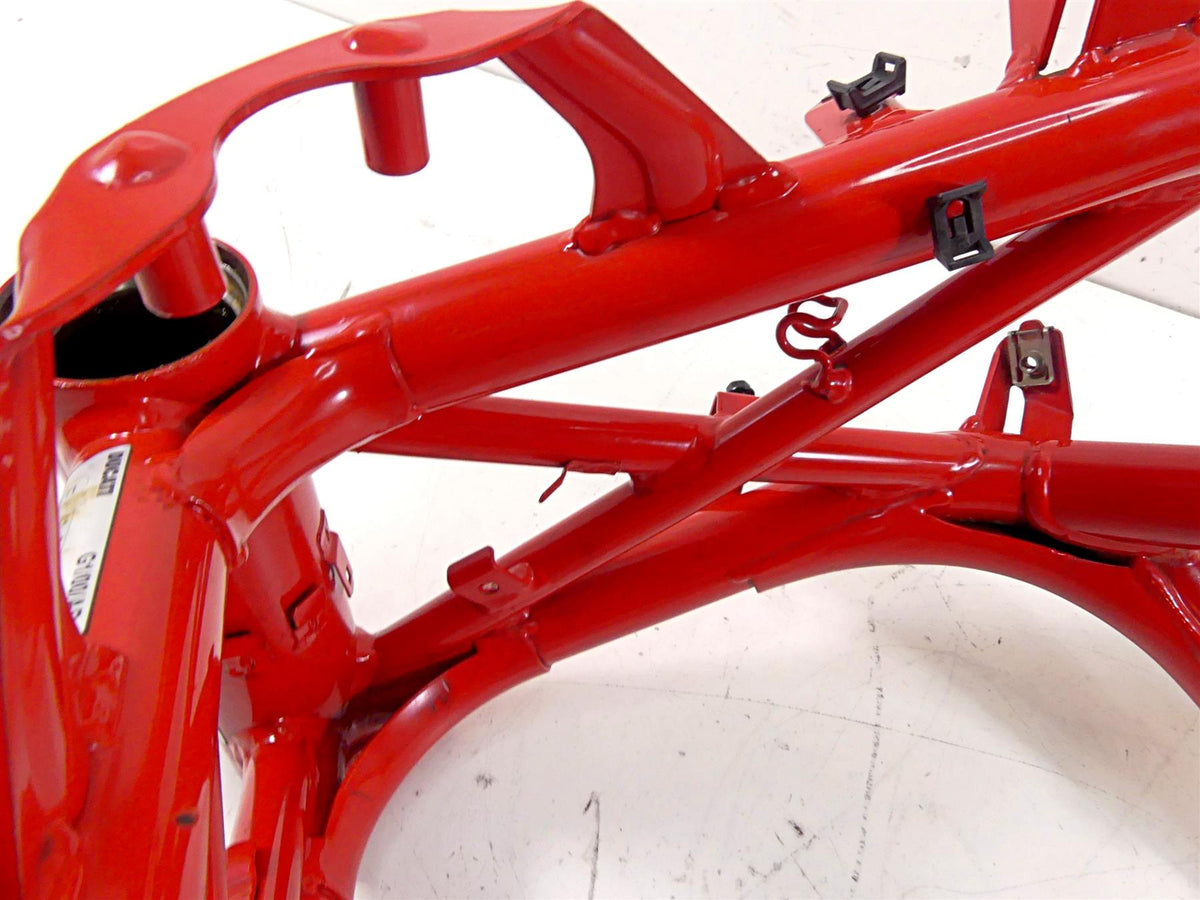 2013 Ducati Diavel Red Straight Main Frame Chassis With California Salvage Title 470P2012AA {{ shop.shopifyCountryName }} - Mototech271