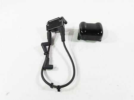 2009 Harley FLSTSB Cross Bones Ignition Coil & Gloss Black Cover 31696-07A {{ shop.shopifyCountryName }} - Mototech271
