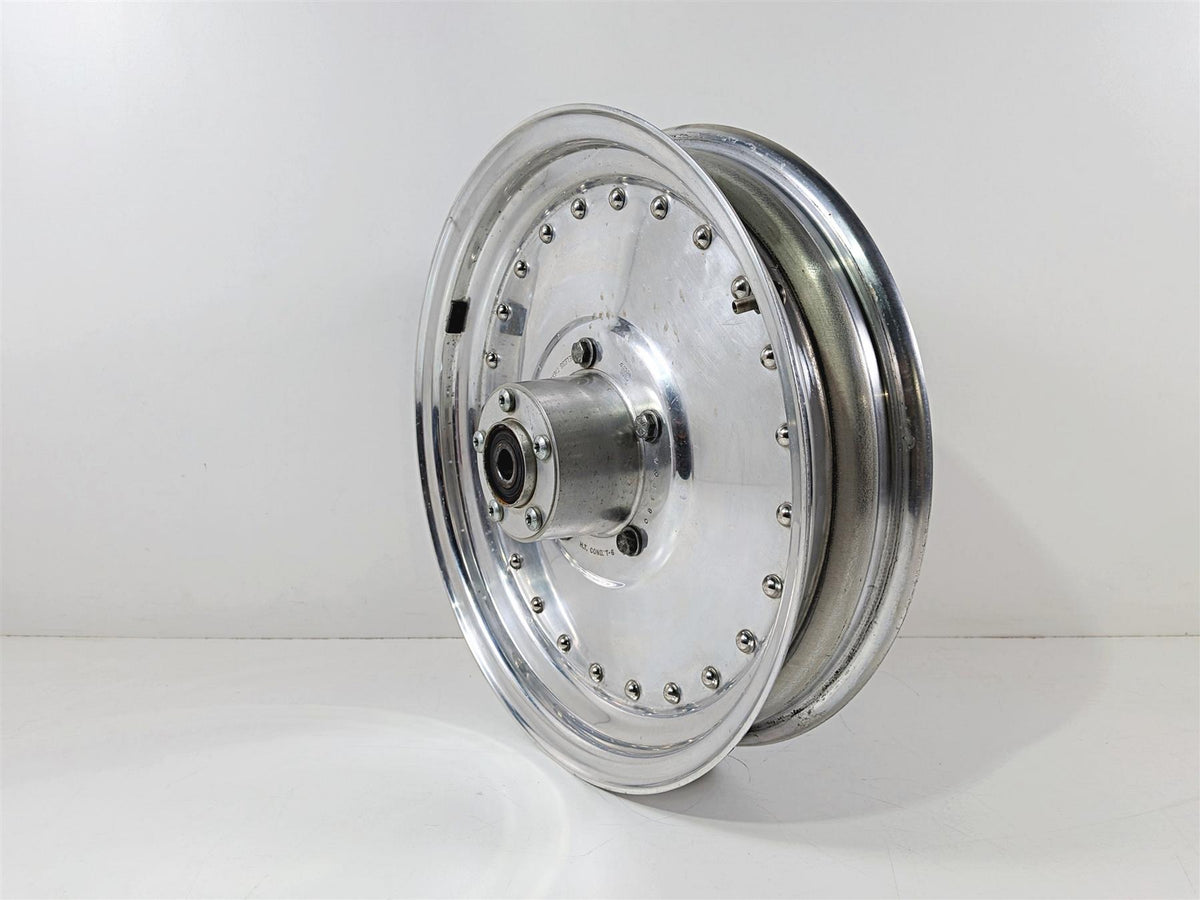 2005 Harley Softail FLSTFSE CVO Fat Boy Front Wheel Rim Solid 16x3 41312-04-Mototech271