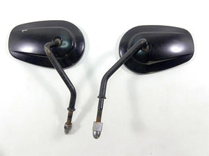 2011 Harley Softail FXS Blackline Rear View Mirror Set 91909-03B 91910-03B