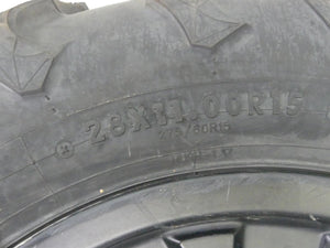 2019 Honda Talon SXS1000 S2R Maxxis Wheel Tire 15x6.5 15x8 Set 44650-HL6-A10 | Mototech271