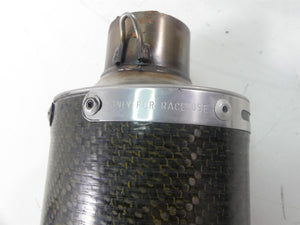 2008 Ducati Hypermotard 1100S Termignoni Carbon 2in1 Exhaust System - Read