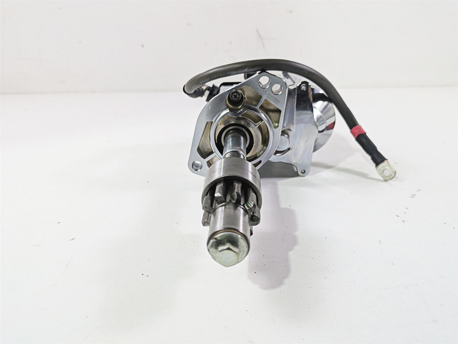 2008 Ultima Motorcycles Fat Bastard Chrome Engine Starter Motor 70-2220805 {{ shop.shopifyCountryName }} - Mototech271