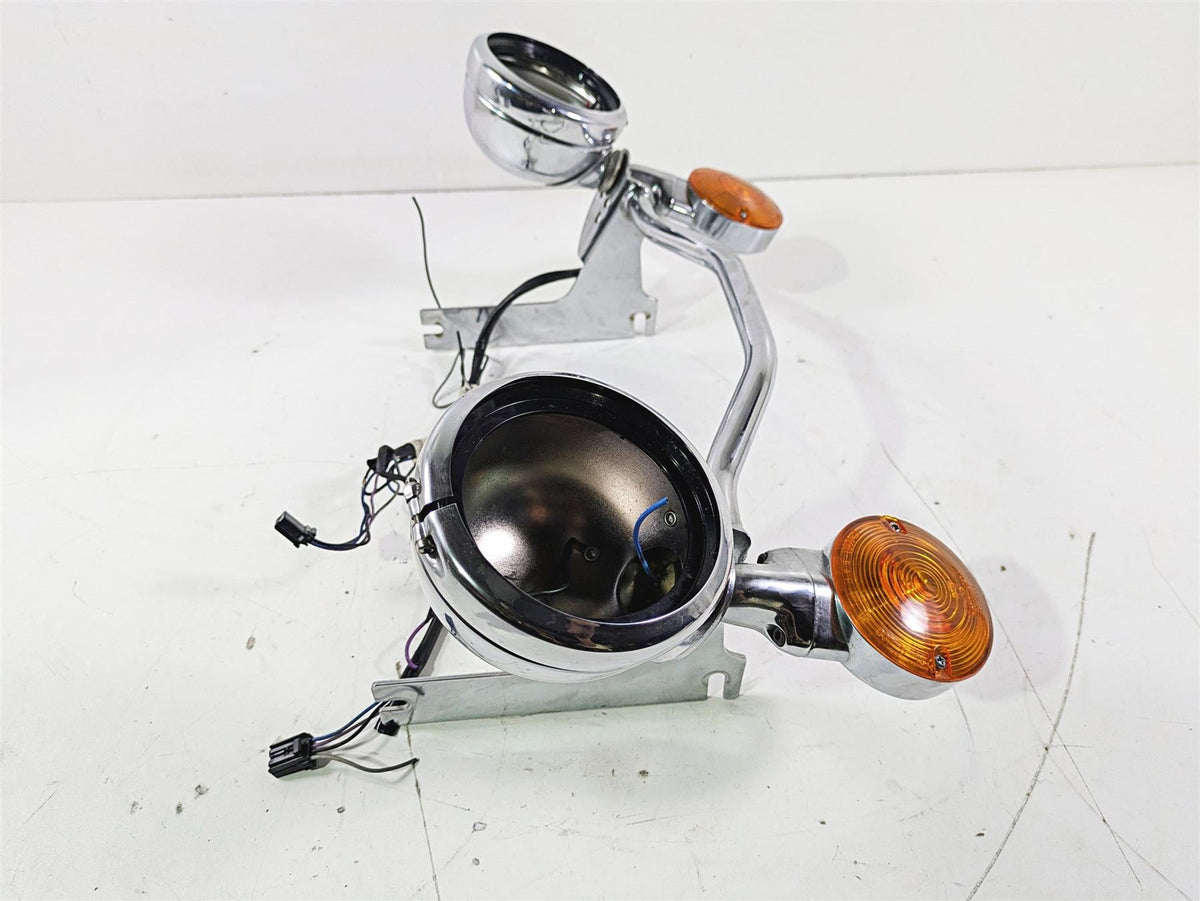 2008 Harley Touring FLHTP Electra Glide Front Blinker Spot Light Bar 68712-94A {{ shop.shopifyCountryName }} - Mototech271