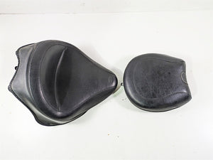 2014 Harley FLS Softail Slim Mustang Front Rear Wide Touring Seat Set 76752 | Mototech271