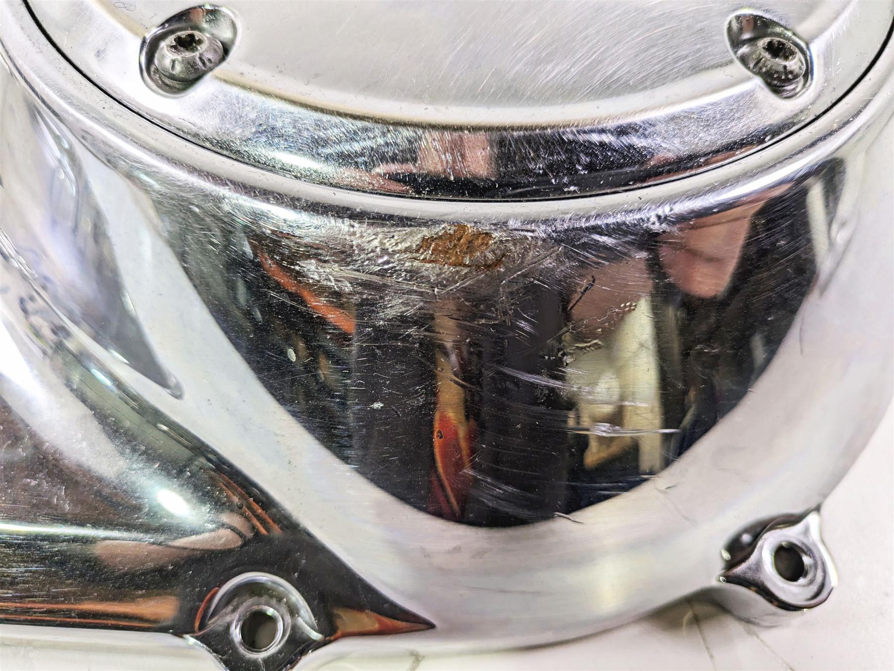 2008 Harley Touring FLHTP Electra Glide Outer Primary Clutch Cover 60685-07 {{ shop.shopifyCountryName }} - Mototech271