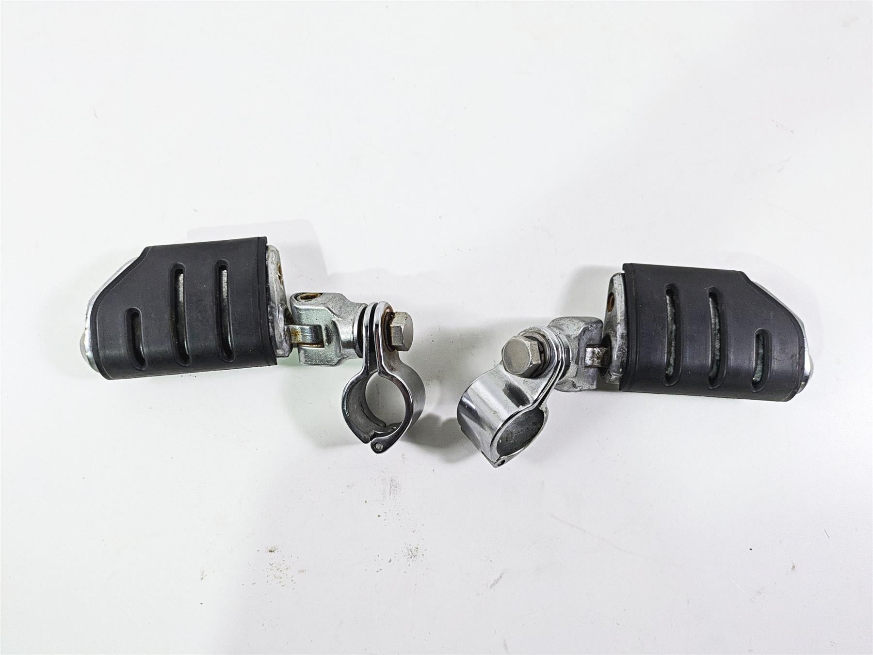 2005 Harley Touring FLHRI Road King Highway Chrome Foot Peg Rest Set {{ shop.shopifyCountryName }} - Mototech271