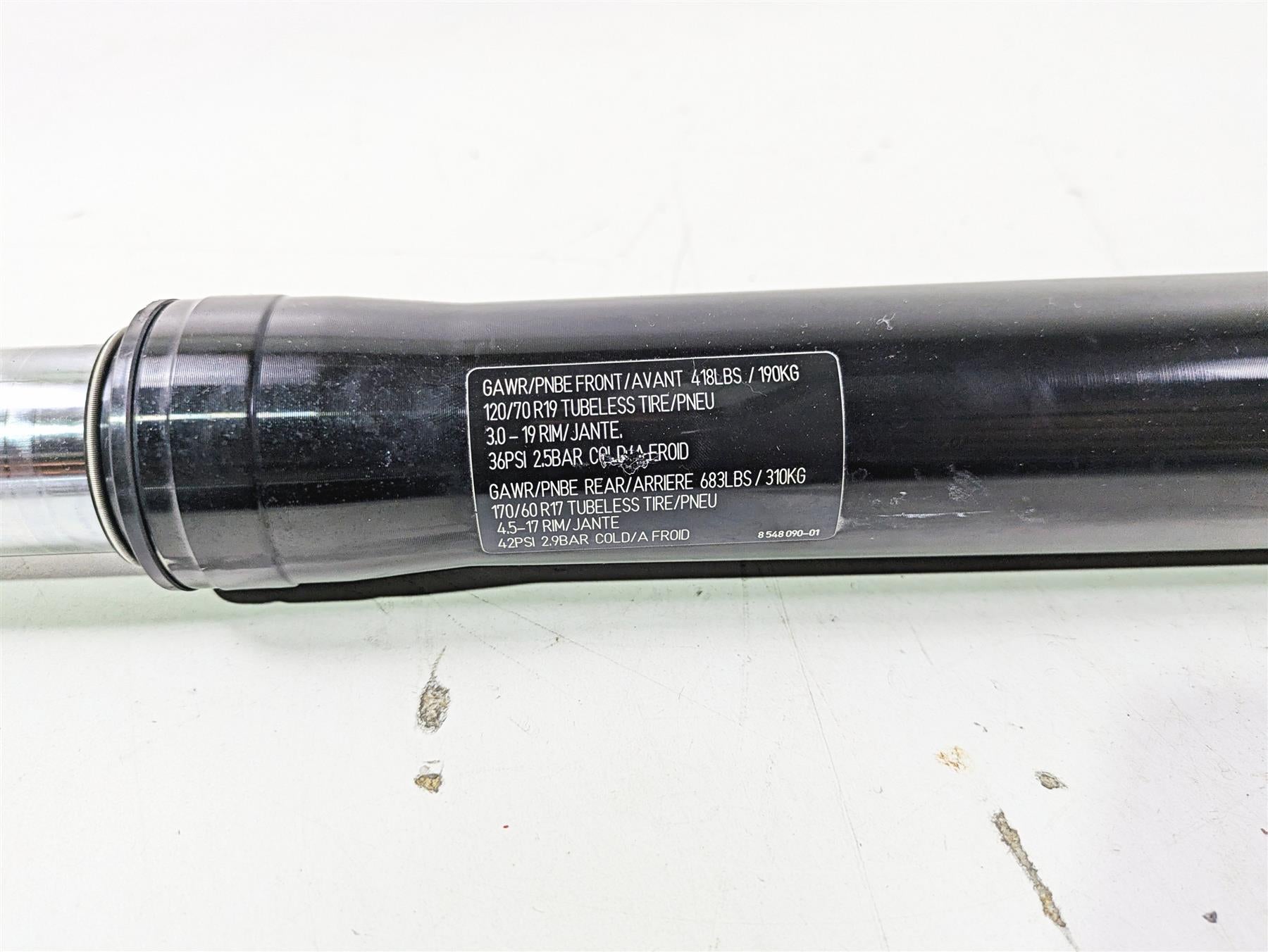 2015 BMW R1200GS Adv K51 Straight Front Fork Leg Set 31428566533 31428566534 {{ shop.shopifyCountryName }} - Mototech271