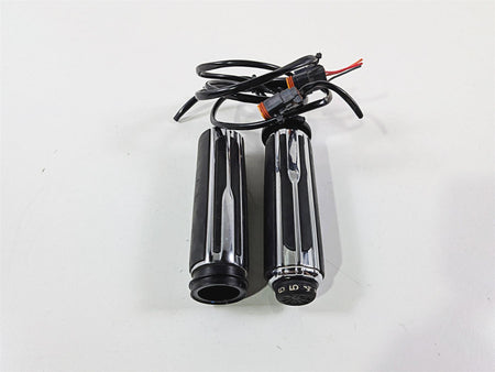 2011 Harley Touring FLHTCU CVO Electra Glide Heated Hand Grip Set -Read 55911-09-Mototech271