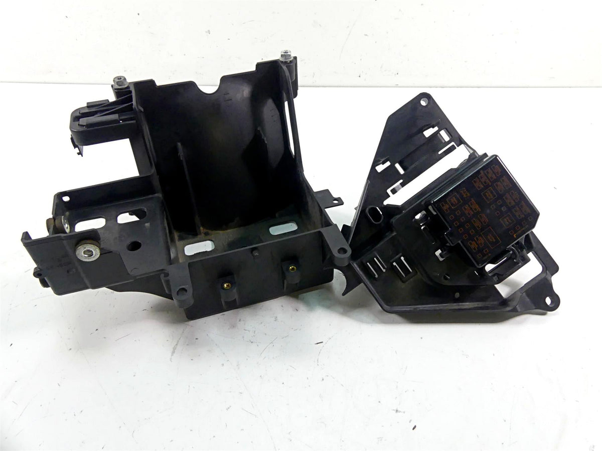2011 Harley Touring FLTRX Road Glide Battery Tray Electrical Holder Set 66281-09 {{ shop.shopifyCountryName }} - Mototech271