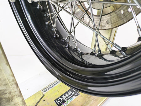 2009 Harley FLSTSB Cross Bones 17x6 Rear Wheel Rim - Read 44936-08 {{ shop.shopifyCountryName }} - Mototech271