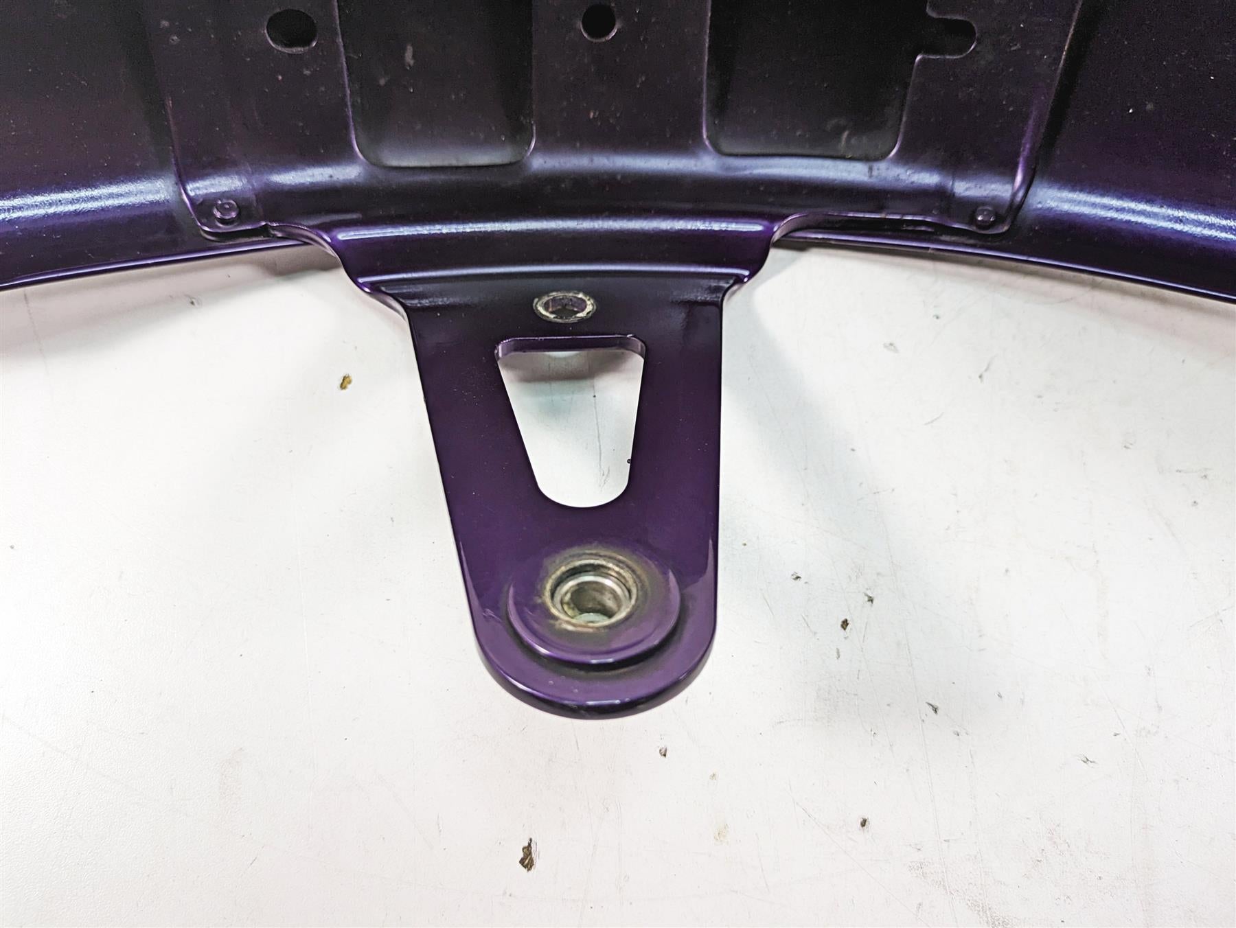 2000 Harley FXSTS Softail Springer Front Fender Concord Purple 59176-96A {{ shop.shopifyCountryName }} - Mototech271