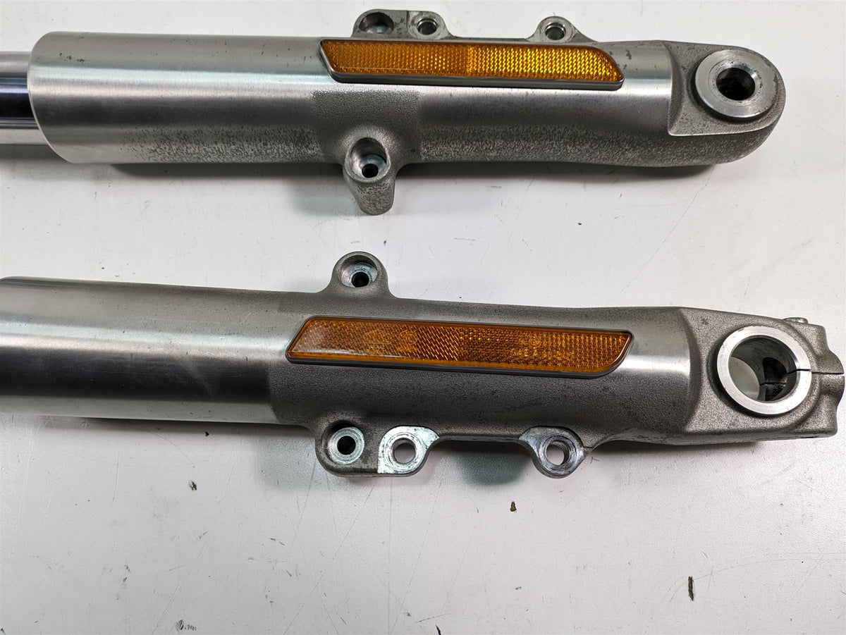 2014 Harley Touring FLHTK Electra Glide Straight Front Fork Set 49mm 45400021 {{ shop.shopifyCountryName }} - Mototech271