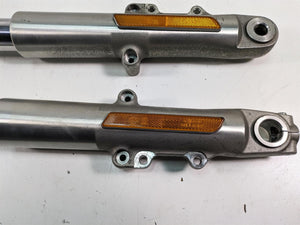 2014 Harley Touring FLHTK Electra Glide Straight Front Fork Set 49mm 45400021