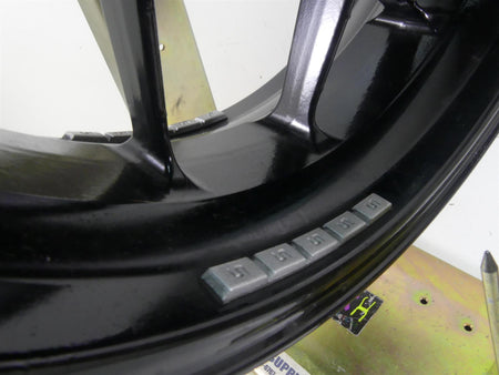 2021 Honda CBR600RR Straight Rear Wheel Rim 17x5.5 42650-MJC-A01ZC {{ shop.shopifyCountryName }} - Mototech271
