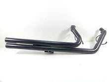 Load image into Gallery viewer, 2011 Harley Softail FXS Blackline Black Long Shots Exhaust Header Muffler Set
