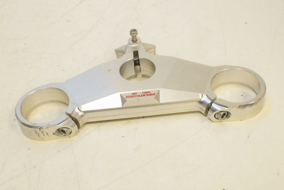2010 Ducati 1198 S Corse Upper Triple Tree Steering Clamp #051 34110721A {{ shop.shopifyCountryName }} - Mototech271