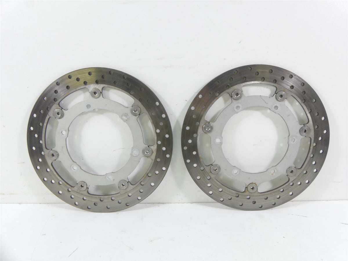 2007 Yamaha XVS1300 V-Star Front Brake Rotor Disc Set 3D8-2581T-00-00 {{ shop.shopifyCountryName }} - Mototech271