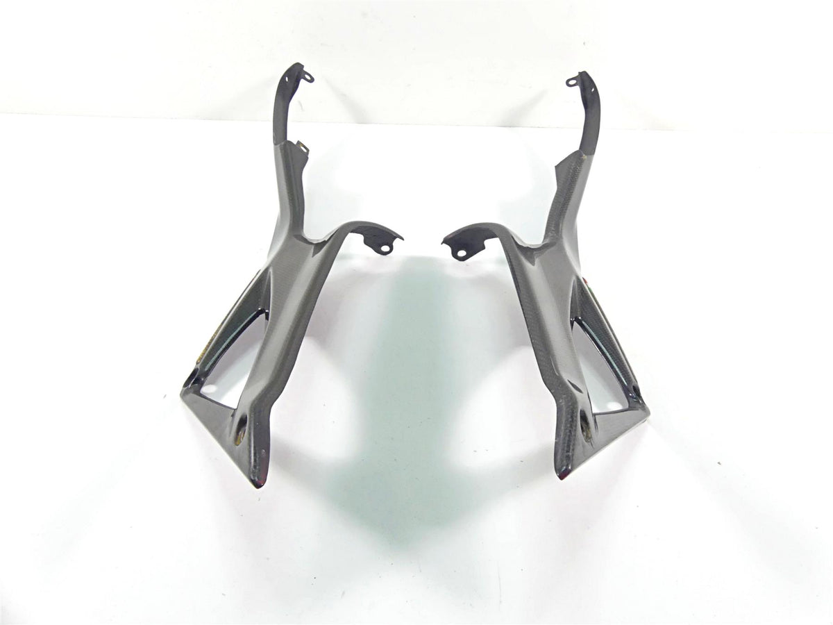 2008 Ducati 848 SBK Upper Side Carbon Cover Fairing Set 48211391A 48211401A {{ shop.shopifyCountryName }} - Mototech271