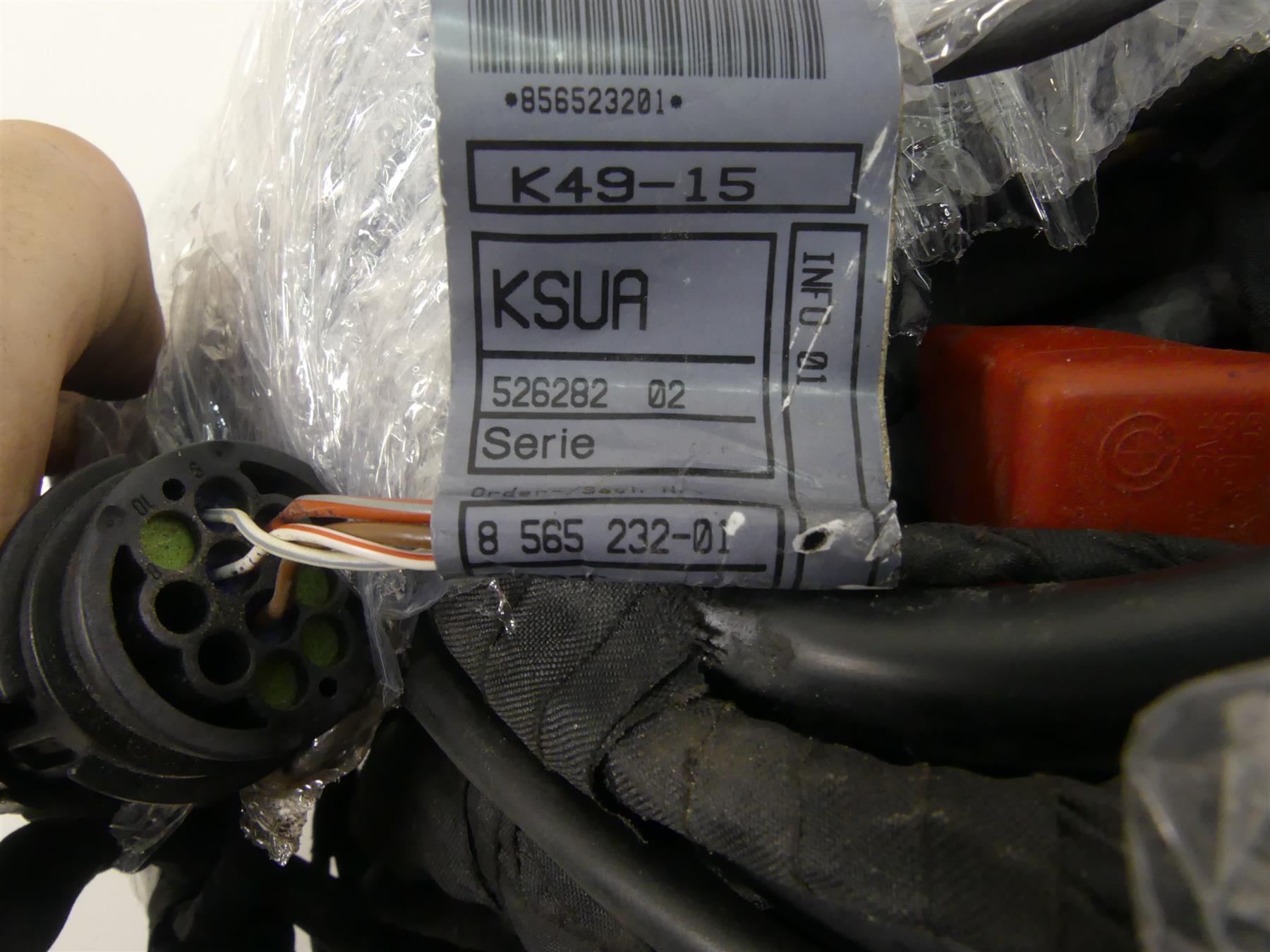 2016 BMW S1000XR K49 Main & Engine Wiring Harness Esa Heat - No Cuts 61118565232 {{ shop.shopifyCountryName }} - Mototech271