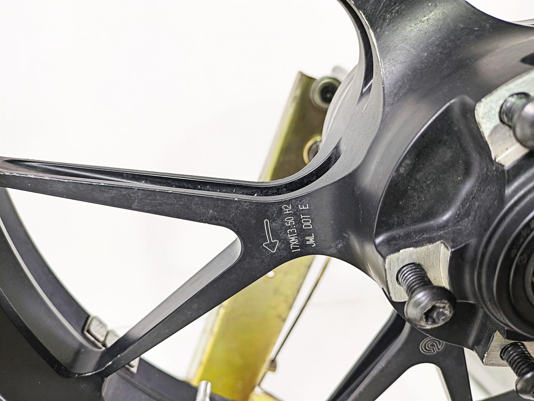 2008 Ducati SBK 1098 S Straight Marchesini Forged 17x3.5 Front Wheel 50121151AB {{ shop.shopifyCountryName }} - Mototech271