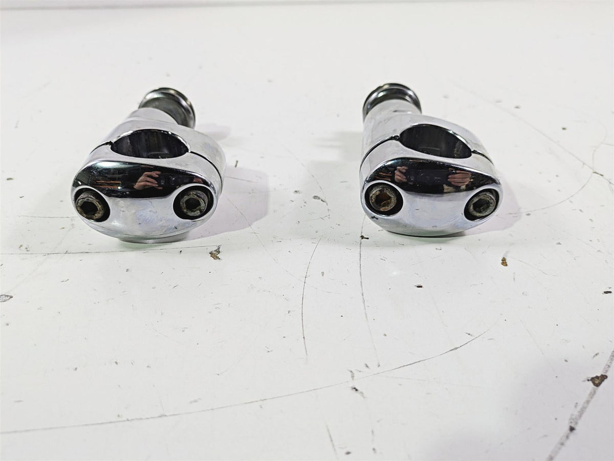 2007 Harley FXDWG Dyna Wide Glide Handlebar Riser Holder Clamp Mount 56613-06 {{ shop.shopifyCountryName }} - Mototech271