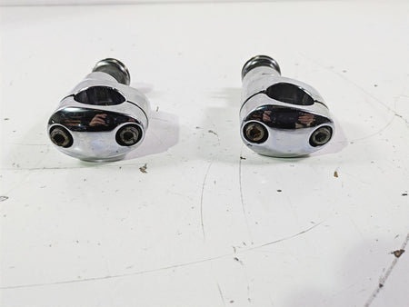 2007 Harley FXDWG Dyna Wide Glide Handlebar Riser Holder Clamp Mount 56613-06 {{ shop.shopifyCountryName }} - Mototech271