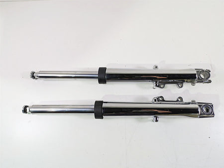 2007 Harley Touring FLHRSE CVO Road King Chrome Front Fork Leg Set 41mm 46240-02 {{ shop.shopifyCountryName }} - Mototech271