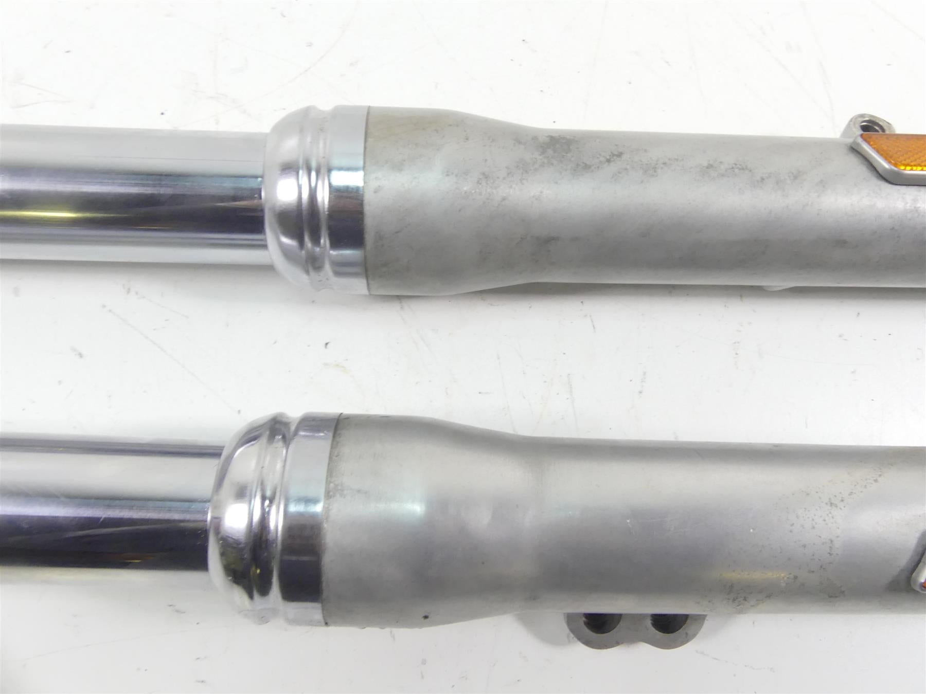 2011 Harley FXDWG Dyna Wide Glide Straight Showa Front Fork Set 49mm 48803-10 {{ shop.shopifyCountryName }} - Mototech271
