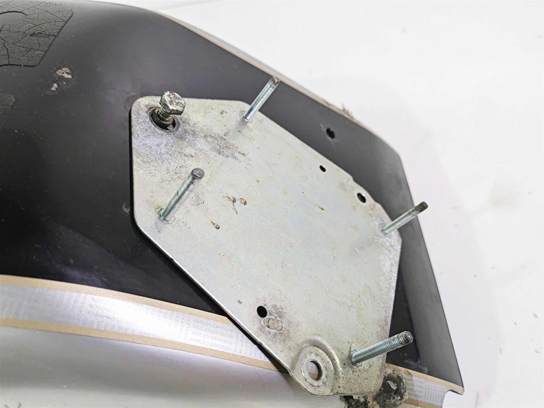 2003 Harley Softail FXSTDI Deuce 100th Rear Fender Sterling Silver 59759-00 {{ shop.shopifyCountryName }} - Mototech271